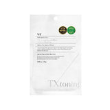 ProtoClinical k-beauty VT TX-toning Special Mask 25g shown as a single pale sage package with a rounded top centered on a light background with soft mint side accents