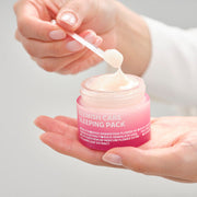 ProtoClinical k-beauty isoi Blemish Care Sleeping Pack 50ml pale pink product package with rose-toned panels and a centered studio layout