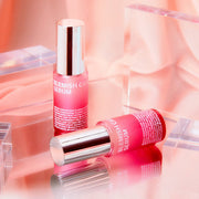ProtoClinical k-beauty isoi Blemish Care Up Serum 15ml in a slim mauve bottle centered upright on a soft pink background