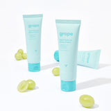 ProtoClinical k-beauty [THANK YOU FARMER] Grape Aqua Hyaluron Biome Cream 80ml shown in product packaging on a light background.
