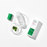 ProtoClinical k-beauty [THANK YOU FARMER] Phyto Relieful Cica Ampoule 50ml shown as a single centered upright product package with muted green and beige tones on a light background.