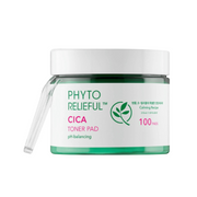 ProtoClinical k-beauty pale aqua beauty bottle silhouette with a pink top band on a light background.
