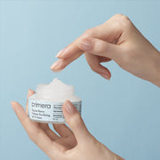 ProtoClinical k-beauty pale blue and gray beauty graphic on a light background.