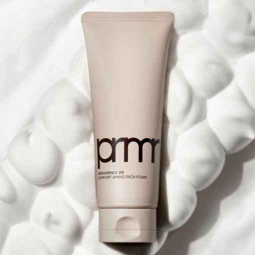 primera Organience BR Comfort Amino Rich Foam 150g by ProtoClinical shown in product packaging on a clean background for a k-beauty skincare routine.