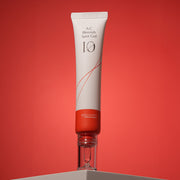 ProtoClinical k-beauty deep red beauty product detail with brighter coral center tones.