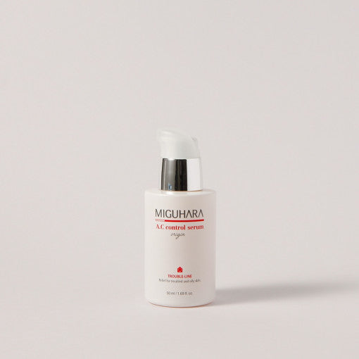 ProtoClinical k-beauty soft beige beauty visual fading into pale lavender on a light background.