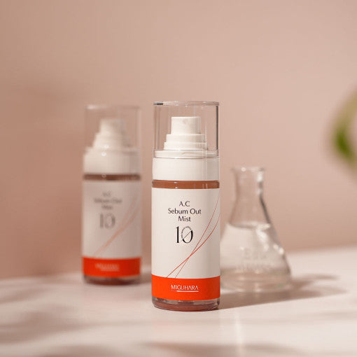 ProtoClinical k-beauty warm beige beauty product detail on a light background.