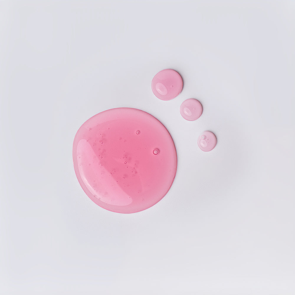 ProtoClinical k-beauty soft purple beauty product silhouette on a pale aqua background.