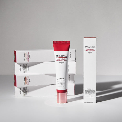 ProtoClinical k-beauty muted gray and warm beige beauty product detail on a light background.