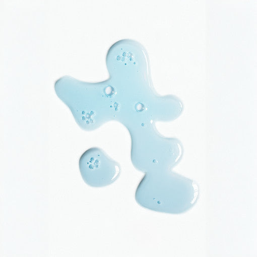 ProtoClinical k-beauty dark gray beauty product silhouette on a pale background.