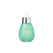 ProtoClinical k-beauty MIGUHARA Cica Bakuchiol Blemish Ampoule 35ml single gray-green bottle silhouette centered on a pale background with soft blue side shading