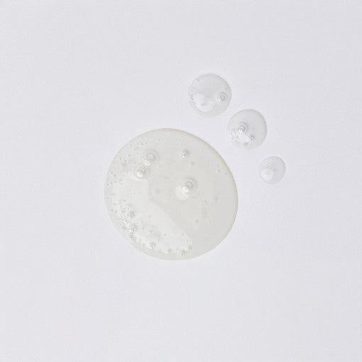 ProtoClinical k-beauty MIGUHARA Cica Bakuchiol Blemish Ampoule 35ml pale ampoule graphic with soft blue and cream tones on a light square background