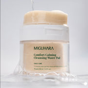 ProtoClinical k-beauty warm beige beauty product detail with soft teal side tones on a light background.
