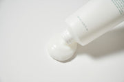 ProtoClinical k-beauty soft gray horizontal beauty graphic on a bright white background.