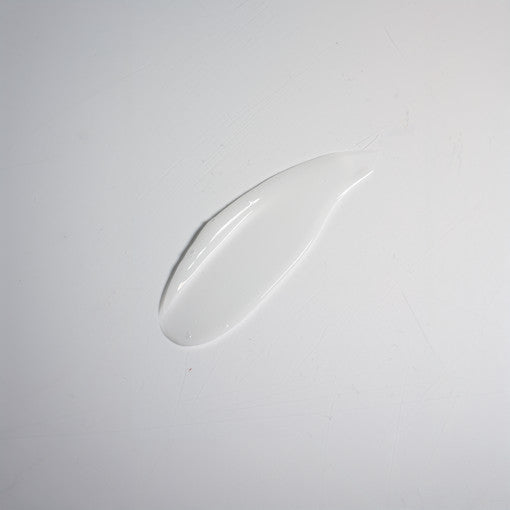 ProtoClinical k-beauty pale blue-gray beauty product detail on a light background.