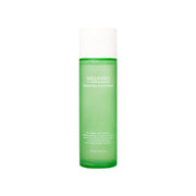 ProtoClinical k-beauty pale green beauty product silhouette with a pink lower edge on a light background.