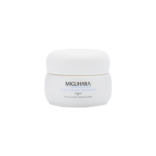 ProtoClinical k-beauty MIGUHARA Hyalucollagen Moisturizer Origin 50ml single pale blue product packshot centered on a clean white background