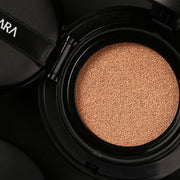 ProtoClinical k-beauty dark beauty product detail with warm beige highlights on a blue-gray background.