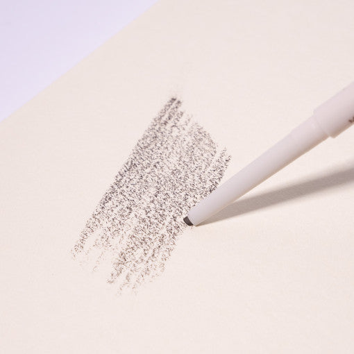 ProtoClinical k-beauty MIGUHARA Love Vegan Easy Drawing Eyebrow - 2 Colors 0.07g pale cream detail in a square crop on a light neutral background