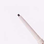 ProtoClinical k-beauty MIGUHARA Love Vegan Easy Drawing Eyebrow - 2 Colors 0.07g warm beige eyebrow pencil detail in a square crop on a muted neutral background