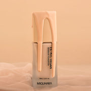 ProtoClinical k-beauty peach-toned beauty product detail on a soft peach background.