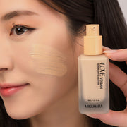 ProtoClinical k-beauty warm brown beauty product detail on a dark gray background.