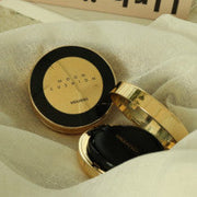 ProtoClinical k-beauty soft olive beauty product detail with a dark brown center on a light background.