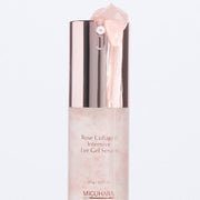 ProtoClinical k-beauty soft pink beauty product detail on a pale lavender background.