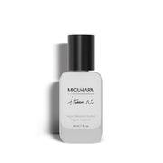 ProtoClinical k-beauty MIGUHARA Vegan Moisture Barrier Repair Ampoule 30ml warm gray product silhouette with soft beige side accents on a light background