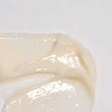 ProtoClinical k-beauty warm beige beauty graphic with a soft yellow center on a light background.