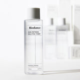 BIODANCE: Skin Refining Mild pHA Toner (150ml) by ProtoClinical displayed in a front-facing product packshot on a white background, highlighting the branded toner packaging for a k-beauty skincare routine.