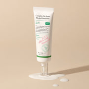 AXIS-Y Complete No-Stress Physical Sunscreen V.3 50ml by ProtoClinical shown in a clean product image with the sunscreen packaging on a bright background for a k-beauty skincare routine.