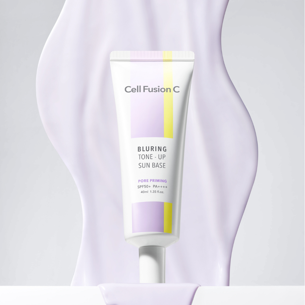 ProtoClinical k-beauty pale sage and beige beauty graphic on a light background.