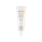 ProtoClinical k-beauty light beige vertical beauty silhouette with dark side accents on a pale background.