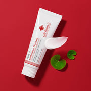 ProtoClinical k-beauty [Cell Fusion C] Centecassol Ointment 40ml upright white ointment tube with red text on a red gradient background