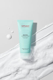 ProtoClinical k-beauty [Cell Fusion C] Melting Cleansing Foam 130ml single upright pale aqua cleansing foam container on a light background.