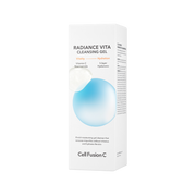 ProtoClinical k-beauty pale aqua beauty graphic with a soft beige center on a light background.