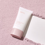 ProtoClinical k-beauty BRTC Mild Pink Tone-Up Sun Cream SPF 50+/PA ++++ 50ml single tone-up sun cream package with visible product labeling on a clean white background