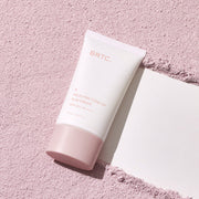 ProtoClinical k-beauty BRTC Mild Pink Tone-Up Sun Cream SPF 50+/PA ++++ 50ml single tone-up sun cream package with visible product labeling on a clean white background
