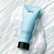 ProtoClinical k-beauty BRTC Skin Lab Homme Cleansing Foam 150ml multiple upright blue cleansing foam packages side by side on a light background.