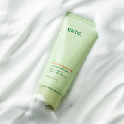 ProtoClinical k-beauty BRTC Skin Lab Purifying Cleansing Foam 100ml single upright pale green cleansing foam package centered on a light background with soft lavender side tones.