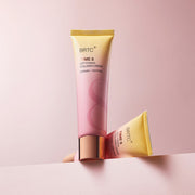 ProtoClinical k-beauty BRTC Time 8 Lift Toning Collagen Cream 80ml two upright peach cream packages side by side on a pale background