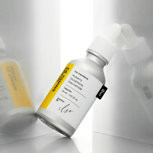 ProtoClinical k-beauty ilso CG Toning Serum 30ml shown as a single upright serum bottle centered on a light background