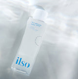 ProtoClinical k-beauty ilso Daily Moisture Bubble Toner 150ml shown as a single upright pale blue bottle centered on a light background