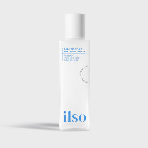 ProtoClinical k-beauty ilso Daily Moisture Softening Lotion 150ml single upright lotion bottle centered on a light background