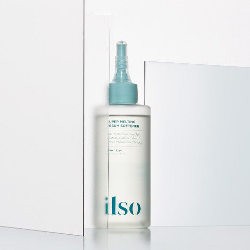 ProtoClinical k-beauty charcoal beauty product silhouette with soft pale blue side tones on a light background.