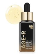 ProtoClinical k-beauty dark gray beauty product silhouette with soft cream and pale lavender side accents on a light background.