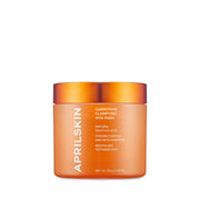 APRILSKIN Carrotene Clarifying Vita Pads 135g by ProtoClinical shown in a branded product detail graphic featuring the vita pad container for a k-beauty routine.