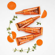 APRILSKIN Carrotene IPMP Clearing Solution 20ml by ProtoClinical shown in a branded thumbnail image with the clearing solution tube on a light background for a k-beauty routine.