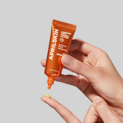APRILSKIN Carrotene IPMP Clearing Solution 20ml by ProtoClinical presented in a clean product graphic highlighting the clearing solution packaging for a k-beauty routine.
